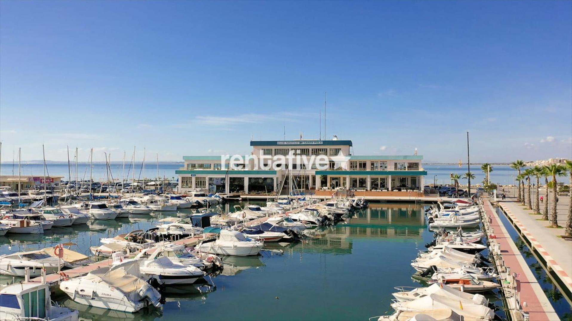Rentafive Primera Linea Terraza Reformado Santa Pola Buitenkant foto